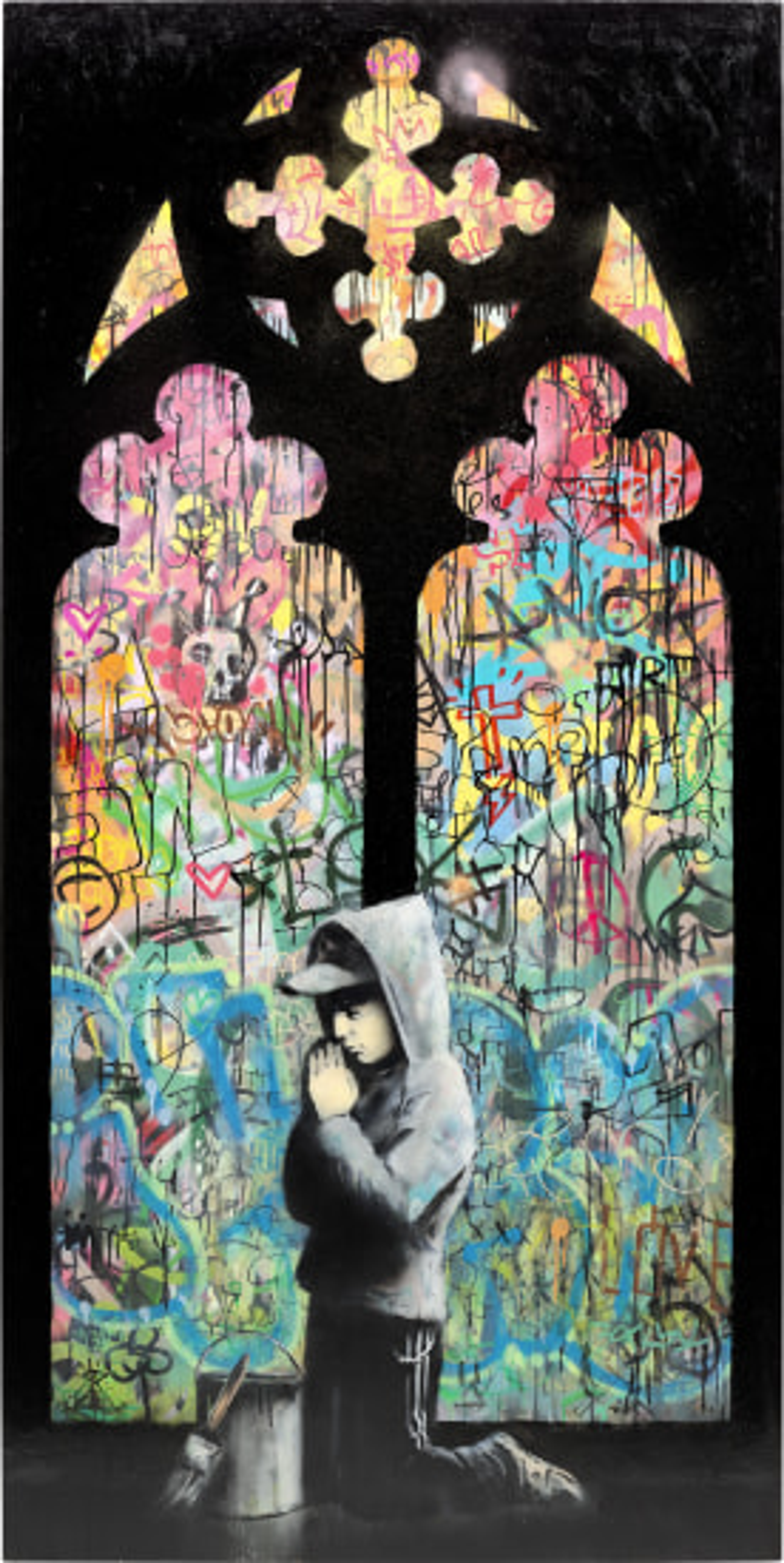 Pardonnez-nous nos transgressions - par Banksy