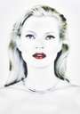 Chris Levine: Kate's Light (Kate Moss) - Signed Print