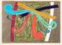 Frank Stella: Puerto Rican Blue Pigeon - Signed Print