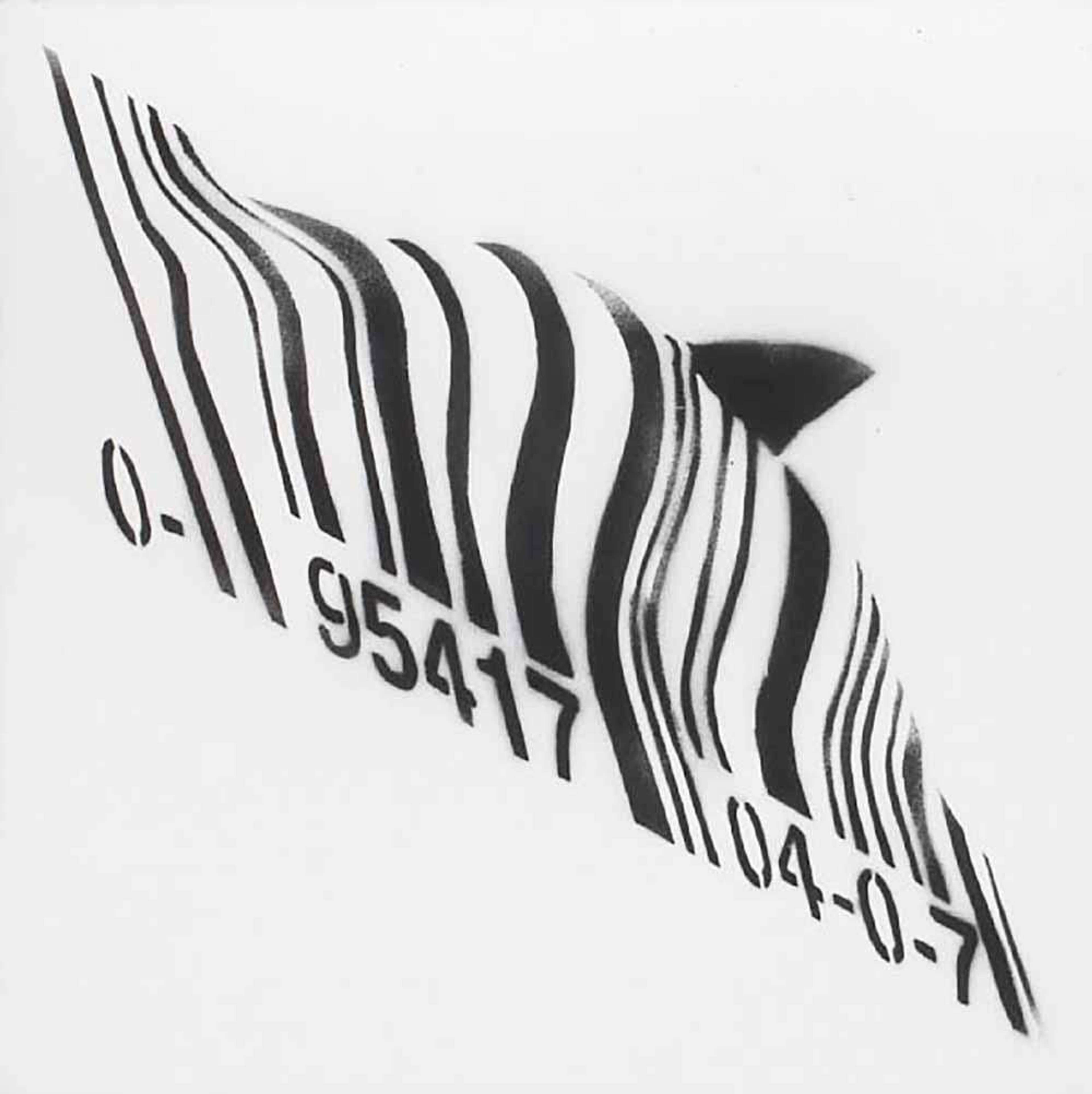 Banksy's Barcode Shark