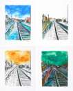 Train Tracks (2008 Portfolio) - Signed Print