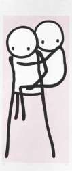 Onbu (pink) - Signed Print