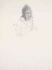 Celia Smoking - Signed Print