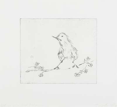 Self-Portrait As A Small Bird - Signed Print by Tracey Emin 2002 - MyArtBroker