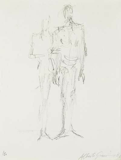 Le Couple - Signed Print by Alberto Giacometti 1951 - MyArtBroker