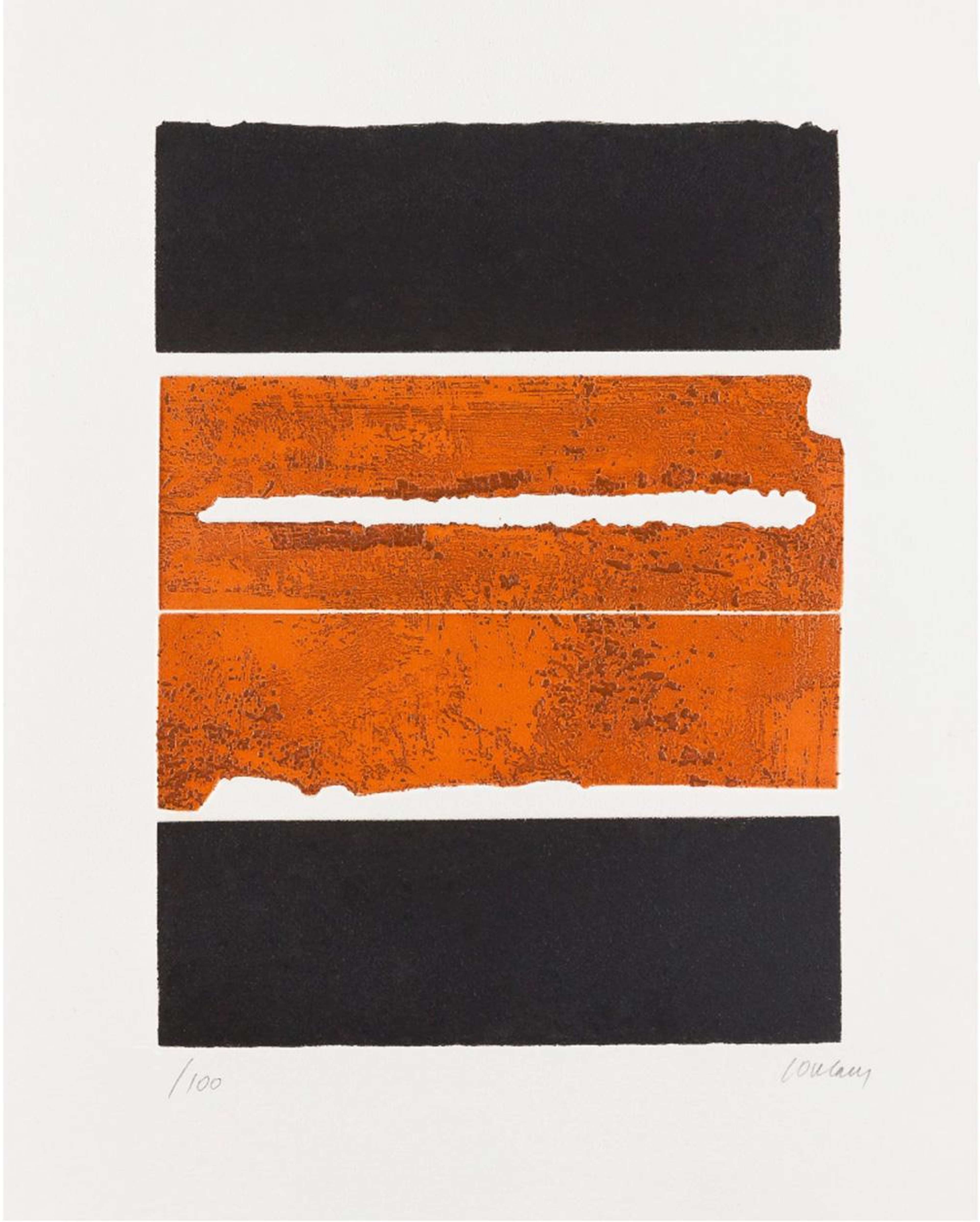 Eau-Forte XXXIX - Signed Print by Pierre Soulages 1994 - MyArtBroker