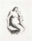 Mother And Child V - Signed Print
