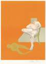 Francis Bacon: Triptych 1983 (right panel) - Signed Print