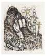 Marc Chagall: Vision De Moïse - Signed Print