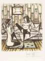 Bernard Buffet: Jeux De Dames III - Signed Print