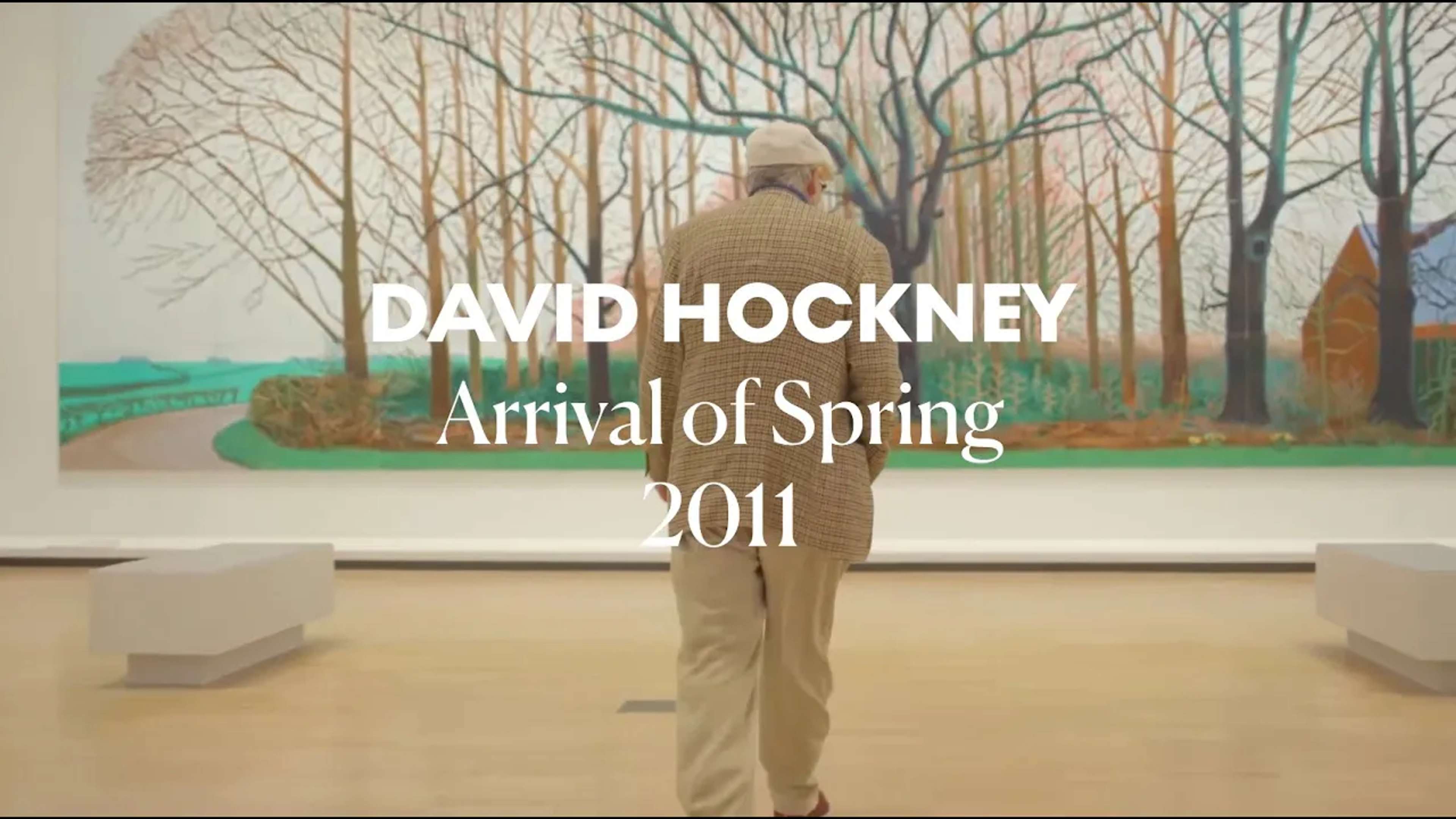 L'Arrivée du Printemps : David Hockney