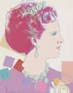 Queen Margrethe Of Denmark (F. & S. II.344) - Signed Print