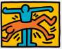 Keith Haring: Pop Shop VI, Plate III - Unsigned Print