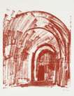 Malmesbury, Wiltshire: The South Porch - Signed Print