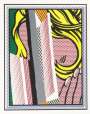 Roy Lichtenstein: Reflections On Hair - Signed Print