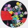 Takashi Murakami: Kansei Korin Red Stream - Signed Print