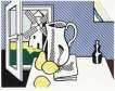 Still Life With Windmill - Signed Print