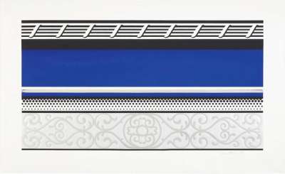 Entablature V - Signed Print by Roy Lichtenstein 1976 - MyArtBroker