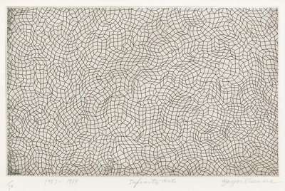 Infinity Nets, Kusama 51 - Signed Print by Yayoi Kusama 1984 - MyArtBroker