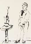 Celia Musing - Signed Print