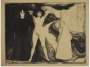 Edvard Munch: Das Weib (Woman) - Signed Print