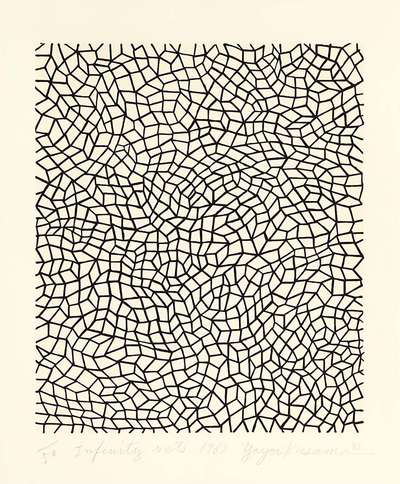 Infinity Nets 1963, Kusama 15 - Signed Print by Yayoi Kusama 1983 - MyArtBroker