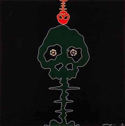 Time Bokan (black) - Signed Print by Takashi Murakami 2006 - MyArtBroker