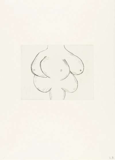 Untitled No. 4 - Signed Print by Louise Bourgeois 1990 - MyArtBroker