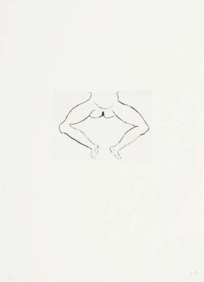 Untitled No. 7 - Signed Print by Louise Bourgeois 1990 - MyArtBroker