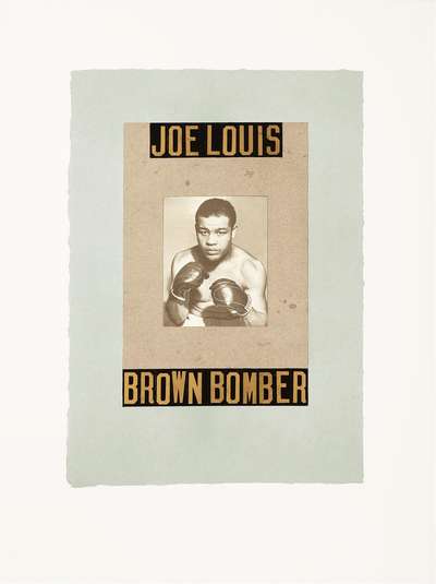 B Is For Boxer - Signed Print by Peter Blake 1991 - MyArtBroker