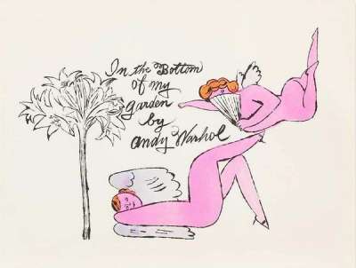 In The Bottom Of My Garden Cover (F. & S. IV.86) - Unsigned Print by Andy Warhol 1956 - MyArtBroker