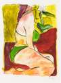 Bob Dylan: Woman On A Bed (2008) - Signed Print