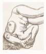 Lucian Freud: Woman On Bed - Signed Print