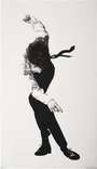 Robert Longo: Eric - Signed Print