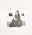 The Enchantress With The Baby Rapunzel - Signed Print