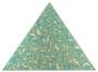 Keith Haring: Pyramid (gold II) - Signed Print