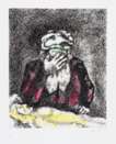 Abraham Pleurant Sara - Signed Print