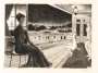 Paul Delvaux: By The Town - Signed Print