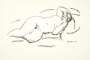 Alexej Von Jawlensky: Liegender Weiblicher Akt II - Signed Print