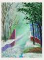 David Hockney: The Arrival Of Spring In Woldgate, East Yorkshire In 2011 (twenty eleven) - 3 January - Signed Print
