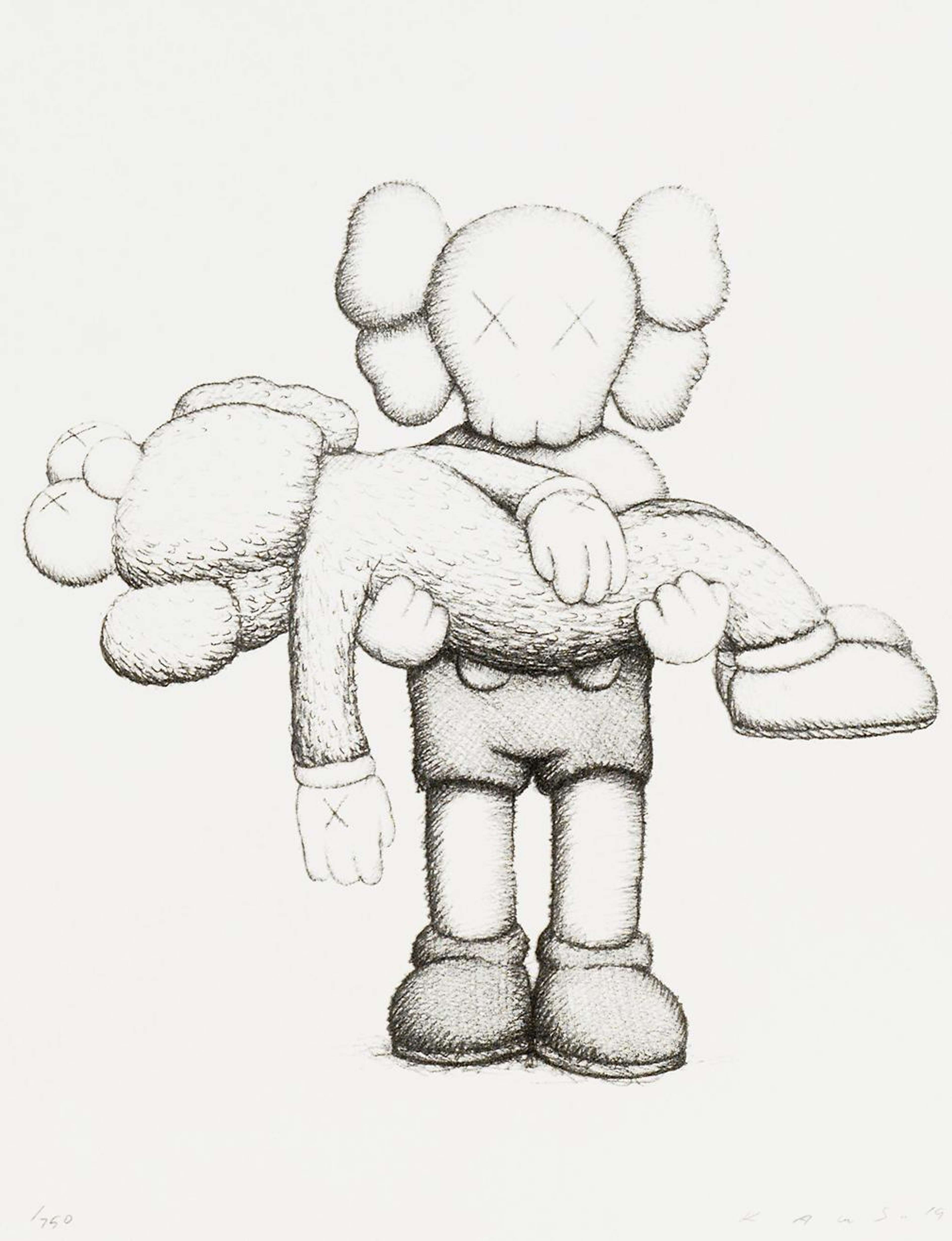 Companionship In the Age Of Loneliness - Signed Print by KAWS 2019 - MyArtBroker