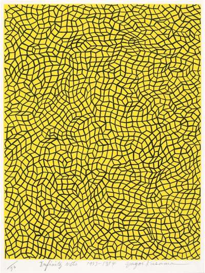 Infinity Nets - Signed Print by Yayoi Kusama 1984 - MyArtBroker