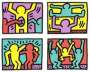 Keith Haring: Pop Shop Quad I - Signed Print