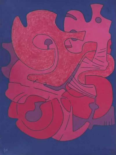 La Caracola - Signed Print by Pedro Coronel 1978 - MyArtBroker