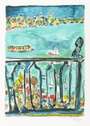 Bob Dylan: Vista From Balcony (2008) - Signed Print
