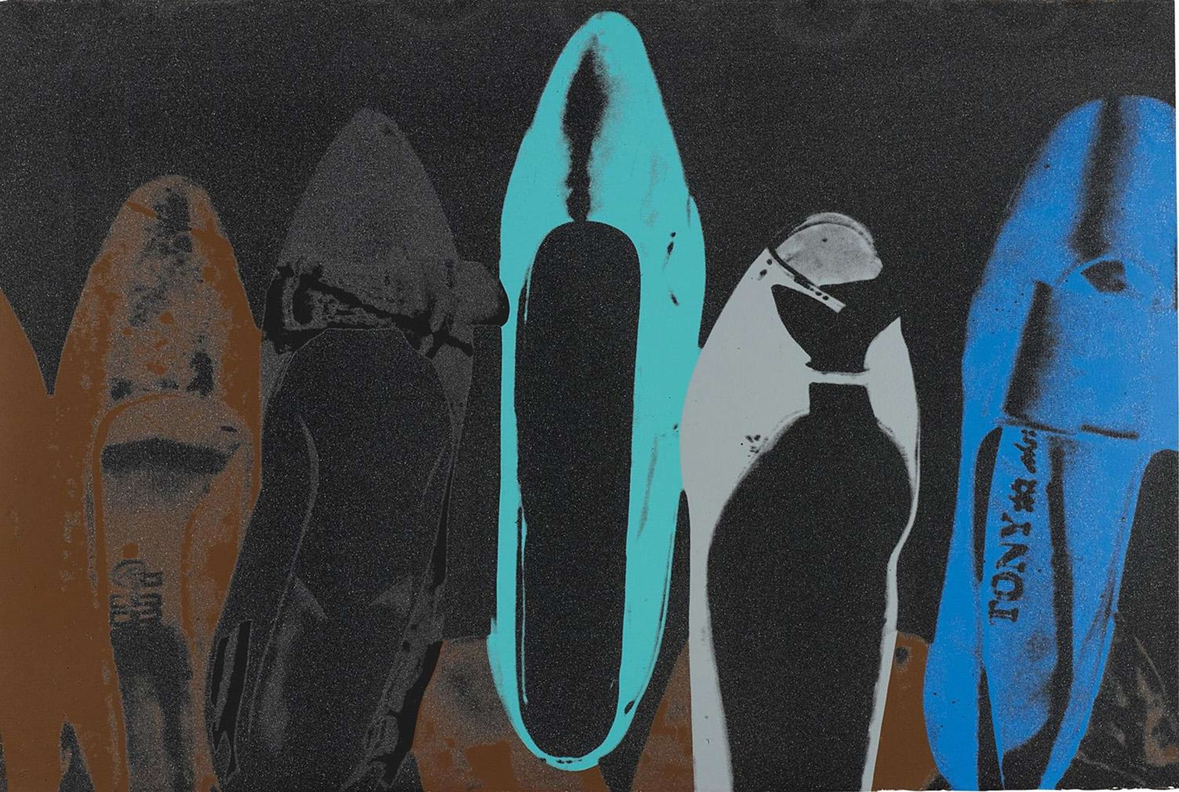 Diamond Dust Shoes (F. & S. II. 257) by Andy Warhol
