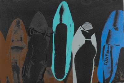 Diamond Dust Shoes (F. & S. II.257) - Signed Print by Andy Warhol 1980 - MyArtBroker