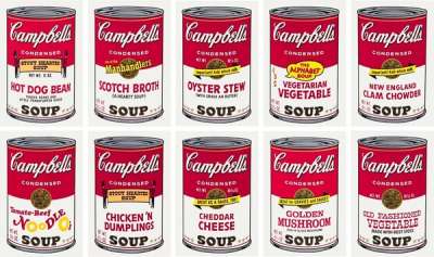 Campbell's Soup II (complete set) - Signed Print by Andy Warhol 1969 - MyArtBroker