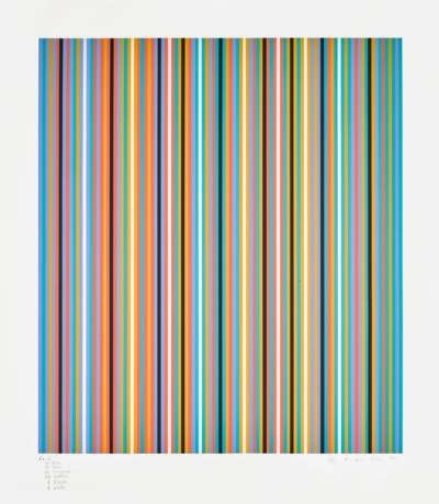 RA 2 - Signed Print by Bridget Riley 1981 - MyArtBroker