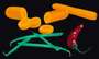 Julian Opie: Still Life With Green Beans Chilli Pepper And Carrots - Signed Print
